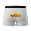 Caleçon pour Lionel C'est Dur - Humour Boxer Gris Idée Cadeau Anniversaire