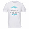 Maillot de Sport Homme pour Un Temoin Formidable Blanc - T-Shirt Respirant Polyester Manches Courtes - Cadeau Sportif Anniversaire Noël Fête des Pères