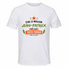 Maillot de Sport Homme Meilleur Jean-Patrick Super Pouvoir Cadeau Anniversaire Noël Fête des Pères T-Shirt Respirant Polyester