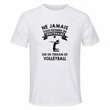 Maillot de Sport Homme Volleyball Trentenaire - T-Shirt Respirant Polyester Manches Courtes - Cadeau Sportif Anniversaire Noël Fête des Pères