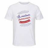 Maillot de Sport Homme Fournisseur Meilleur Monde - T-Shirt Respirant Polyester Manches Courtes - Cadeau Sportif Anniversaire Noël Fête des Pères