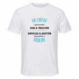 Maillot de Sport Homme pour Un Tireur Formidable Blanc - T-Shirt Respirant Polyester Manches Courtes - Cadeau Sportif Anniversaire Noël Fête des Pères