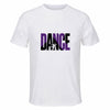 Maillot de Sport Homme Dance Minimaliste - T-Shirt Respirant Polyester Manches Courtes - Cadeau Sportif Anniversaire Noël Fête des Pères