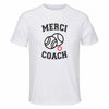 Maillot de Sport Homme pour Merci Petanque Coach - T-Shirt Respirant Polyester Manches Courtes - Cadeau Sportif Anniversaire Noël Fête des Pères