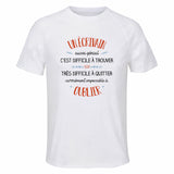 Maillot de Sport Homme pour Un Ecrivain Aussi Genial - T-Shirt Respirant Polyester Manches Courtes - Cadeau Sportif Anniversaire Noël Fête des Pères