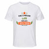 Maillot de Sport Homme Meilleur Lois Super Pouvoir Cadeau Anniversaire Noël Fête des Pères T-Shirt Respirant Polyester