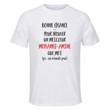 Maillot de Sport Homme pour Mohamed-Amine Ca n'existe Pas Homme - T-Shirt Respirant Polyester Manches Courtes - Cadeau Sportif Anniversaire Noël Fête des Pères
