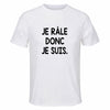 Maillot de Sport Homme Je Rale Donc Je suis - T-Shirt Respirant Polyester Manches Courtes - Cadeau Sportif Anniversaire Noël Fête des Pères