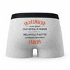 Caleçon Un Mecanicien Aussi Génial - Humour Boxer Gris Idée Cadeau