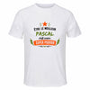 Maillot de Sport Homme Meilleur Pascal Super Pouvoir Cadeau Anniversaire Noël Fête des Pères T-Shirt Respirant Polyester