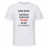 Maillot de Sport Homme Createur Ca n'existe Pas Homme - T-Shirt Respirant Polyester Manches Courtes - Cadeau Sportif Anniversaire Noël Fête des Pères
