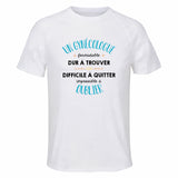 Maillot de Sport Homme pour Un Gynecologue Formidable Blanc - T-Shirt Respirant Polyester Manches Courtes - Cadeau Sportif Anniversaire Noël Fête des Pères