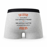 Caleçon Un Copain Aussi Génial - Humour Boxer Gris Idée Cadeau