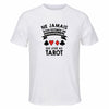 Maillot de Sport Homme Tarot Quarantenaire - T-Shirt Respirant Polyester Manches Courtes - Cadeau Sportif Anniversaire Noël Fête des Pères