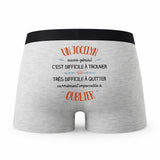 Caleçon Un Jocelyn Aussi Génial - Humour Boxer Gris Idée Cadeau