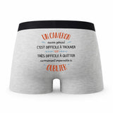 Caleçon Un Cameron Aussi Génial - Humour Boxer Gris Idée Cadeau