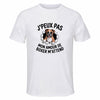 Maillot de Sport Homme Boxer J'peux Pas - T-Shirt Respirant Polyester Manches Courtes - Cadeau Sportif Anniversaire Noël Fête des Pères