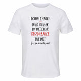 Maillot de Sport Homme pour Responsable Ca n'existe Pas Homme - T-Shirt Respirant Polyester Manches Courtes - Cadeau Sportif Anniversaire Noël Fête des Pères