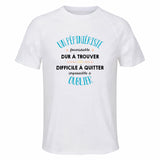 Maillot de Sport Homme pour Un Pepinieriste Formidable Blanc - T-Shirt Respirant Polyester Manches Courtes - Cadeau Sportif Anniversaire Noël Fête des Pères
