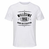 Maillot de Sport Homme 1956 Millesime Grand Cru Ministere Magie - T-Shirt Respirant Polyester Manches Courtes - Cadeau Sportif Anniversaire Noël Fête des Pères