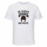Maillot de Sport Homme Pilote Trentenaire - T-Shirt Respirant Polyester Manches Courtes - Cadeau Sportif Anniversaire Noël Fête des Pères
