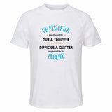 Maillot de Sport Homme pour Un Historien Formidable Blanc - T-Shirt Respirant Polyester Manches Courtes - Cadeau Sportif Anniversaire Noël Fête des Pères