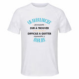 Maillot de Sport Homme pour Un Ambulancier Formidable Blanc - T-Shirt Respirant Polyester Manches Courtes - Cadeau Sportif Anniversaire Noël Fête des Pères