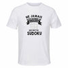 Maillot de Sport Homme Sudoku Sexagenaire - T-Shirt Respirant Polyester Manches Courtes - Cadeau Sportif Anniversaire Noël Fête des Pères