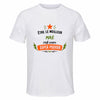 Maillot de Sport Homme Meilleur Mae Super Pouvoir Cadeau Anniversaire Noël Fête des Pères T-Shirt Respirant Polyester