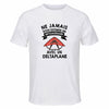 Maillot de Sport Homme Deltaplane Septuagenaire - T-Shirt Respirant Polyester Manches Courtes - Cadeau Sportif Anniversaire Noël Fête des Pères