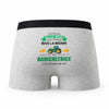 Caleçon Belles-Meres Agricultrice - Humour Boxer Gris Idée Cadeau Fête des Pères