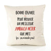 Housse de Coussin Premium AmbuLa ncier ça n'existe Pas Homme - Coton Canvas Fairtrade Beige Idée Cadeau Décoration Canapé