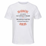 Maillot de Sport Homme pour Un Geometre Aussi Genial - T-Shirt Respirant Polyester Manches Courtes - Cadeau Sportif Anniversaire Noël Fête des Pères