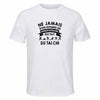 Maillot de Sport Homme Tai Chi Quinquagenaire - T-Shirt Respirant Polyester Manches Courtes - Cadeau Sportif Anniversaire Noël Fête des Pères