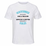 Maillot de Sport Homme pour Un Nutritionniste Formidable Blanc - T-Shirt Respirant Polyester Manches Courtes - Cadeau Sportif Anniversaire Noël Fête des Pères