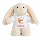 Peluche Lapin Bébé Doudou Constance Princesse Écureuil Cadeau Naissance Fille Nouveau-Né Baby Shower
