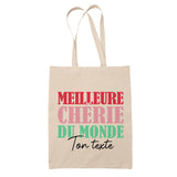 Idée cadeau pratique Saint Valentin Mariage Fiançailles Anniversaire Romantique Amoureux (Sac, Meilleure Chérie)