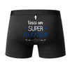 Caleçon Éducateur Super - Dos - Humour Boxer Coton Motif Métier Idée Cadeau Anniversaire Noël Homme