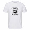 Maillot de Sport Homme Jeux Video J'peux Pas - T-Shirt Respirant Polyester Manches Courtes - Cadeau Sportif Anniversaire Noël Fête des Pères