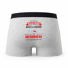 Caleçon Belles-Meres Infirmiere - Humour Boxer Gris Idée Cadeau Fête des Pères