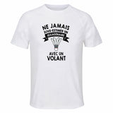 Maillot de Sport Homme Volant Sexagenaire - T-Shirt Respirant Polyester Manches Courtes - Cadeau Sportif Anniversaire Noël Fête des Pères
