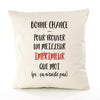 Housse de Coussin Premium Imprimeur ça n'existe Pas Homme - Coton Canvas Fairtrade Beige Idée Cadeau Décoration Canapé 40x40
