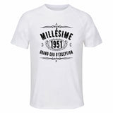 Maillot de Sport Homme 1951 Millesime Grand Cru Ministere Magie - T-Shirt Respirant Polyester Manches Courtes - Cadeau Sportif Anniversaire Noël Fête des Pères