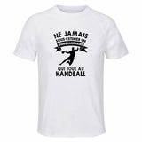 Maillot de Sport Homme Handball Copie 3 Quinquagenaire - T-Shirt Respirant Polyester Manches Courtes - Cadeau Sportif Anniversaire Noël Fête des Pères