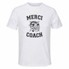 Maillot de Sport Homme pour Merci Hockey Coach - T-Shirt Respirant Polyester Manches Courtes - Cadeau Sportif Anniversaire Noël Fête des Pères