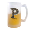 Verre à Bière Philippe Lettre Viking | Chope de Bière Pinte | Idée Cadeau Prénom Motard Jeux de Rôle Vidéo Anniversaire Papa Collègue Départ Retraite Noël