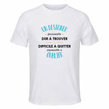 Maillot de Sport Homme pour Un Designer Formidable Blanc - T-Shirt Respirant Polyester Manches Courtes - Cadeau Sportif Anniversaire Noël Fête des Pères