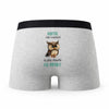 Caleçon Maryse la Plus Chouette - Humour Boxer Gris Idée Cadeau