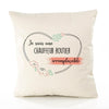 Housse de Coussin Premium Chauffeur Routier irremplaçable - Coton Canvas Fairtrade Beige Idée Cadeau Décoration Canapé
