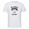 Maillot de Sport Homme Surf Sexagenaire - T-Shirt Respirant Polyester Manches Courtes - Cadeau Sportif Anniversaire Noël Fête des Pères